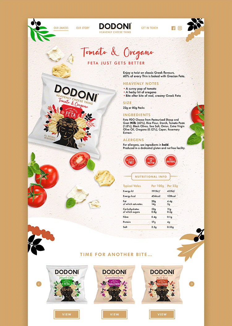 dodoni-web-flavours-gif4 Website
