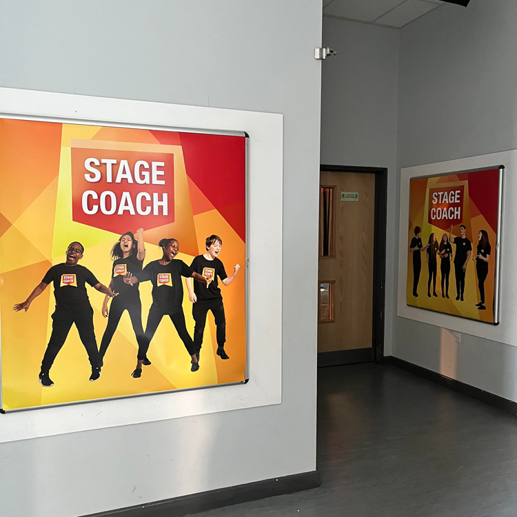 stagecoach-global-film-web-case-studies-ad012 Stagecoach posters in corridor
